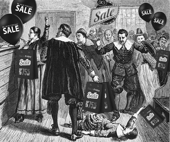 The Pilgrims At The First Black&nbsp;Friday