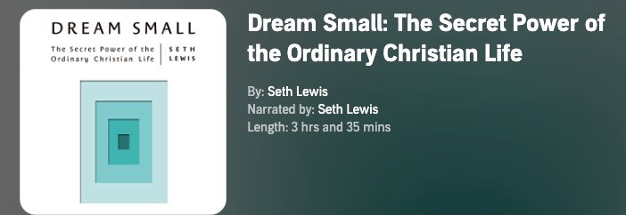 Dream Small Audiobook Is Now&nbsp;Available