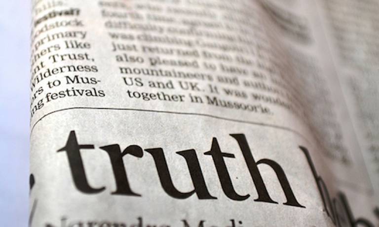 The Truth Is Not&nbsp;Mine